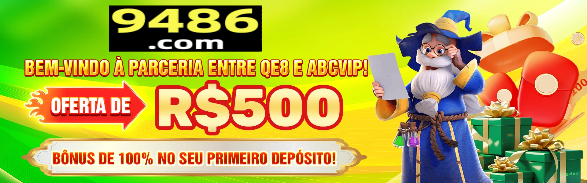 Bônus boas-vindas pgzbet R$100